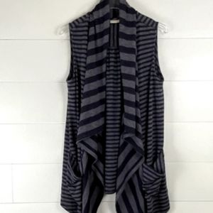 Logo Lori Goldstiein medium striped knit vest